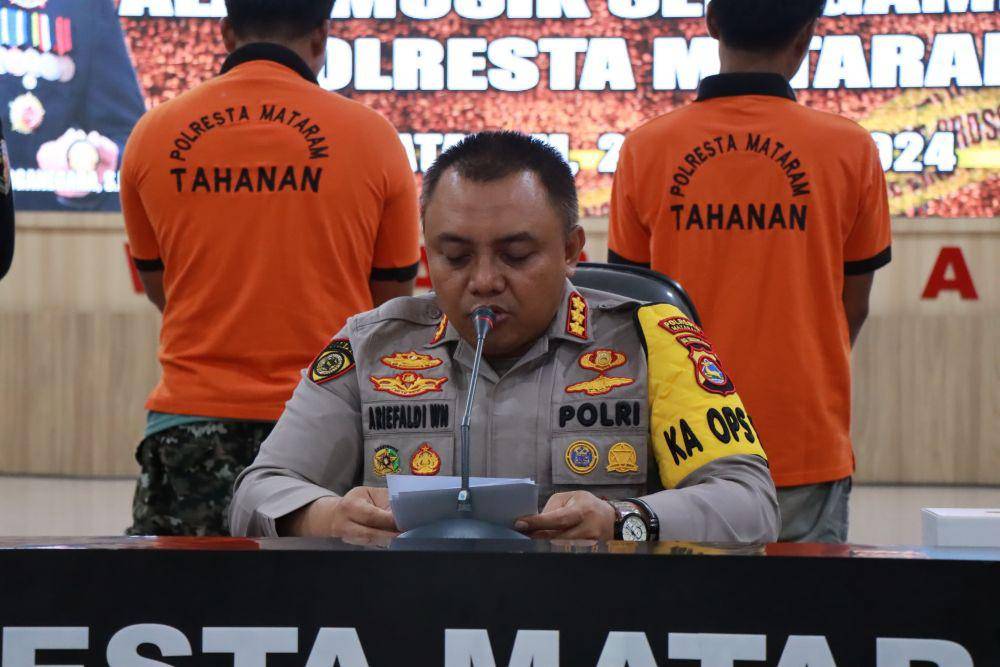 Kapolresta Mataram Kombes Pol Ariefaldi Warganegara. (dok. Istimewa)