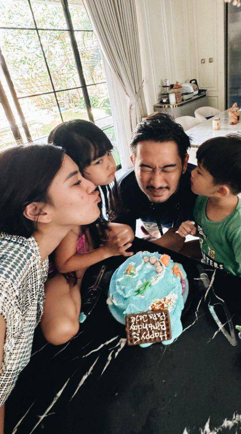 ulang tahun Jeje Ismail (Instagram.com/syahnazs)