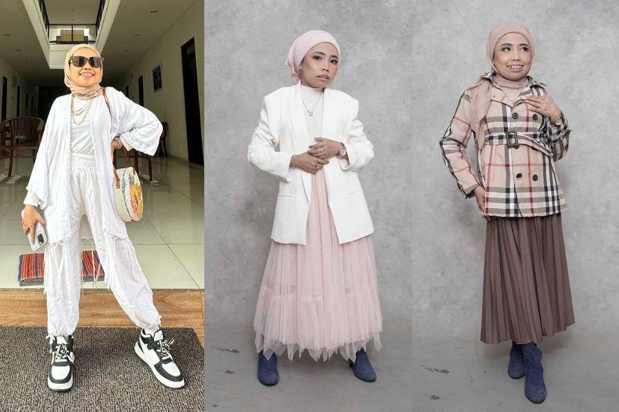15 OOTD ala Lolly Unyu, Owner Lolly Cafe yang Ramai Dibicarakan