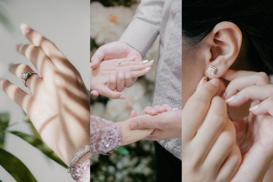7 Pernak-Pernik Lamaran Anggika Bolsterli, Elegan dan Manis!