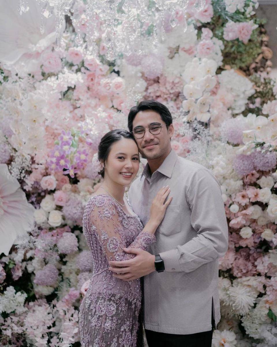 Dekorasi lamaran Anggika Bolsterli (instagram.com/arka.pictures)