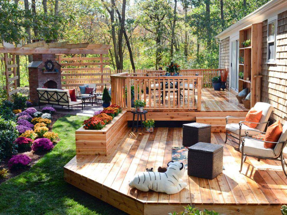 inspirasi split level patio (noverohomes.com)