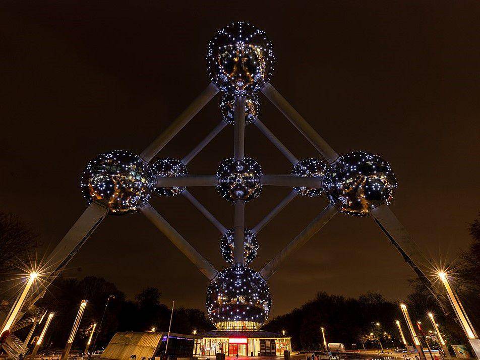 Atomium, Brussel (commons.wikimedia.org/Diego Delso)