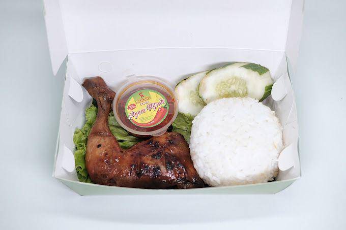 ilustrasi menu ayam bakar di Ayam Bakar Madu Hijrah (dok. Ayam Bakar Madu Hijrah)