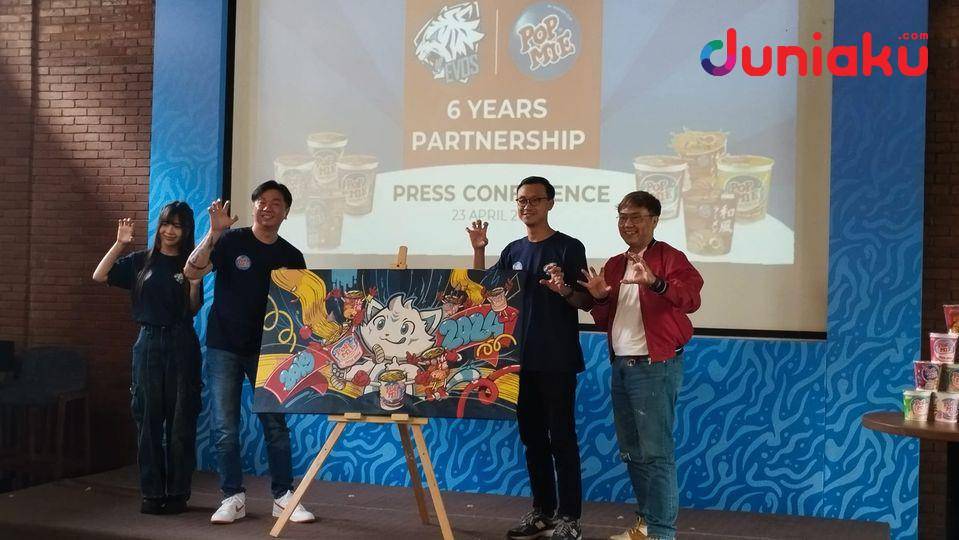 Foto dari acara "6 Years Partnership" EVOs dan Pop Mie, diambil oleh Fahrul Nurullah. (Duniaku.com/Fahrul Razi Uni Nurullah)