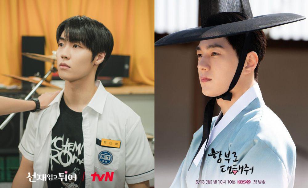 Lee Seung Hyub di drama Lovely Runner (Dok. tvN/Lovely Runner) | Kim Myung Soo di drama Dare to Love Me (instagram.com/kbsdrama)