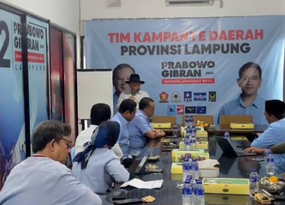 TKD Prabowo-Gibran Lampung. (Instagram/@koalisiindonesimajulampung).
