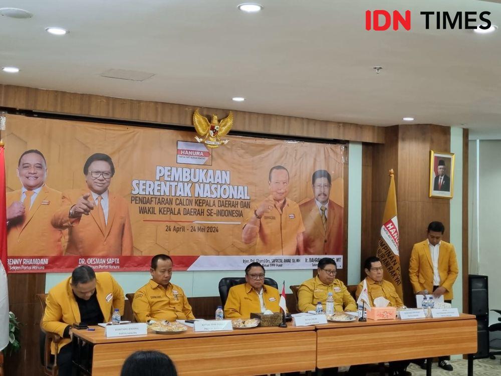 Hanura Buka Pendaftaran Calon Kepala Daerah Pilkada 2024