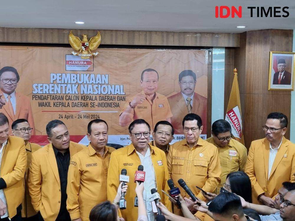 Hanura Buka Pendaftaran Calon Kepala Daerah Pilkada 2024 (IDN Times/Ilman Nafi'an)