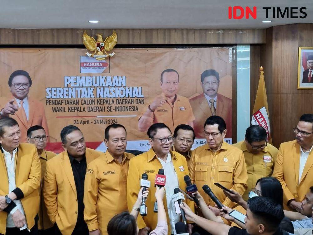 Hanura Buka Pendaftaran Calon Kepala Daerah Pilkada 2024 (IDN Times/Ilman Nafi'an)