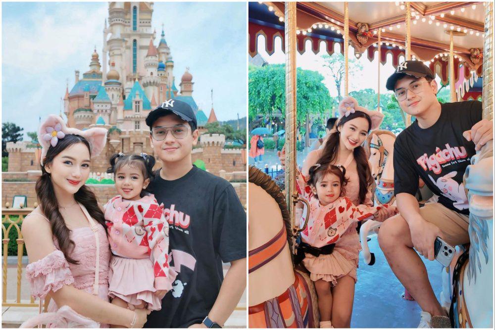 10 Potret Keluarga Nanda Arsyinta ke Disneyland Hongkong, Seru!