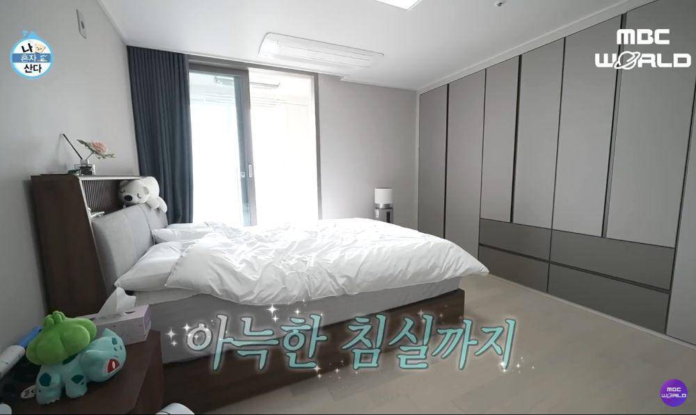 potret apartemen baru Doyoung NCT (dok. MBC/I Live Alone)