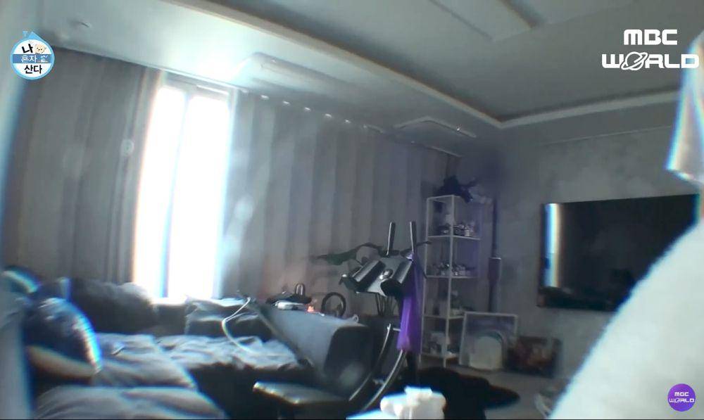 potret apartemen baru Doyoung NCT (dok. MBC/I Live Alone)