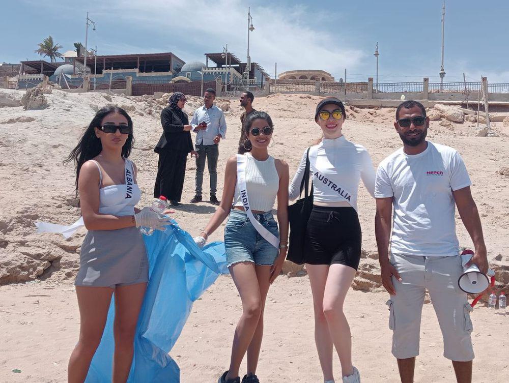 7 Potret Kegiatan Finalis Miss Eco International 2024 di Hari Bumi