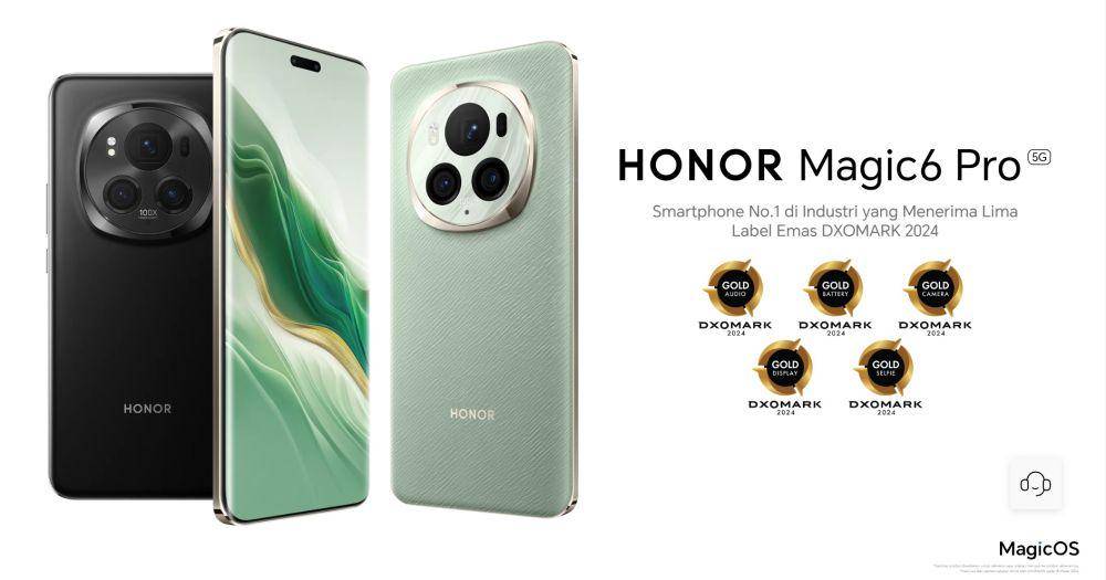 potret HONOR Magic6 Pro (hihonor.com)