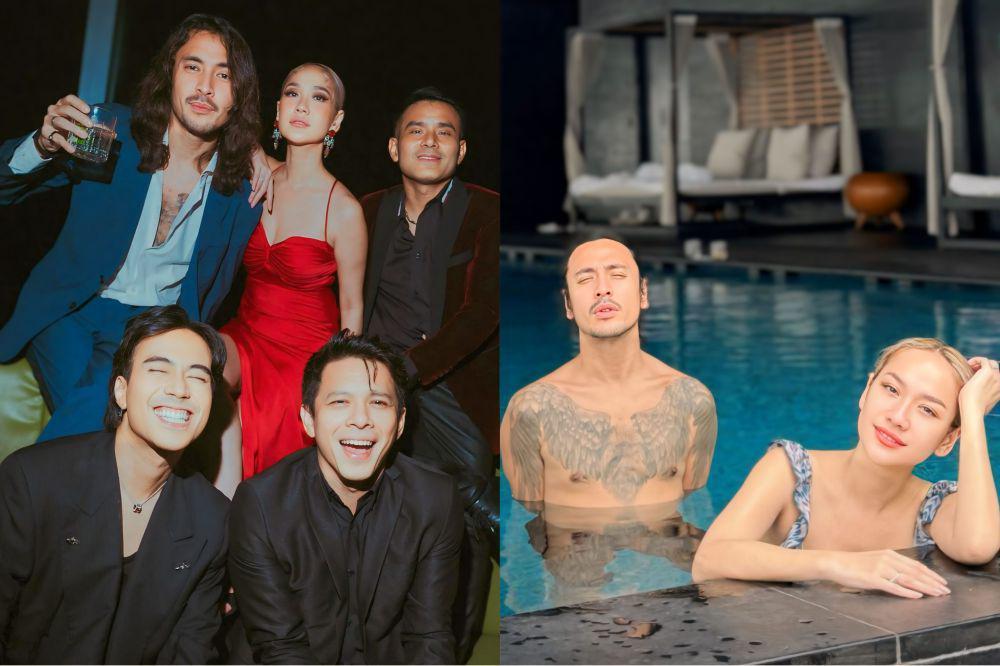 7 Potret Ello, BCL, dan Vidi Aldiano Staycation, Reunian!