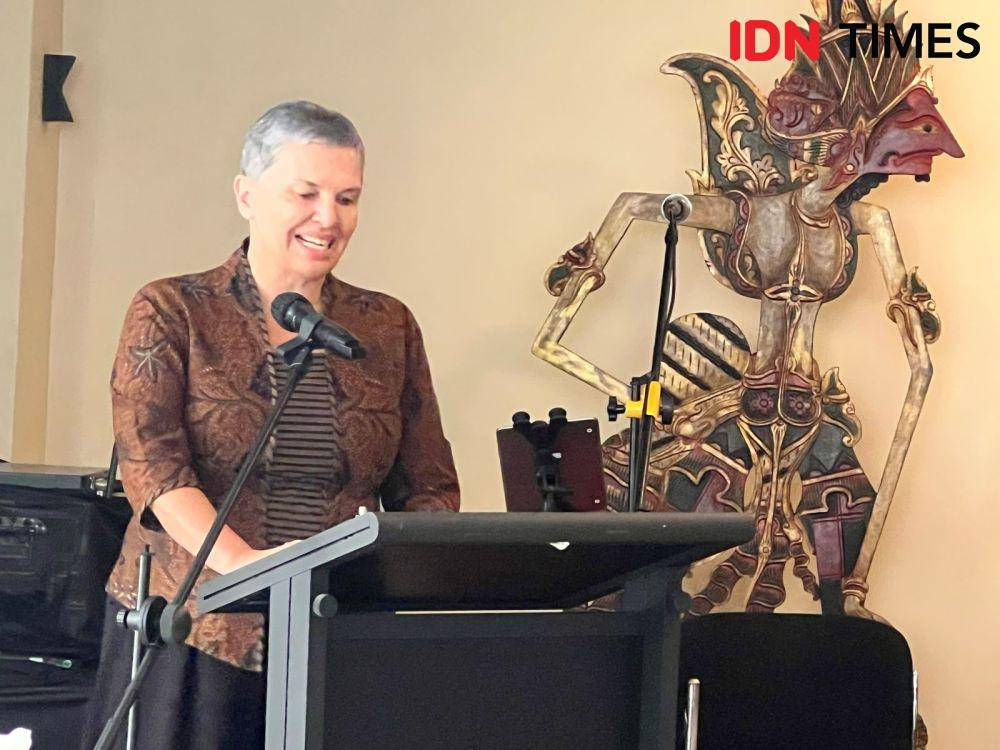 Duta Besar Australia untuk Indonesia Penny Williams, Rabu (24/4/2024) (IDN Times/Amara Zahra)