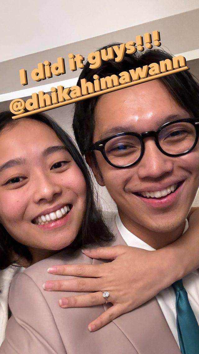 potret lamaran Brandon Salim (instagram.com/brandonsalim)