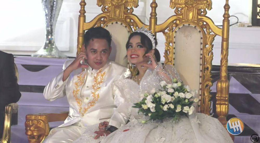 resepsi Putri D'Academy dan Azis (YouTube.com/ LHH Video Studio)