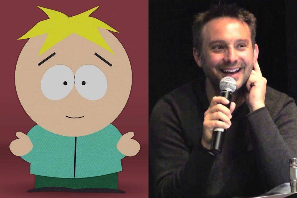 karakter kartun Butters Stotch (kiri) dan Eric Stough (dok. South Park Studios | commons.wikimedia.org/International Film Series)