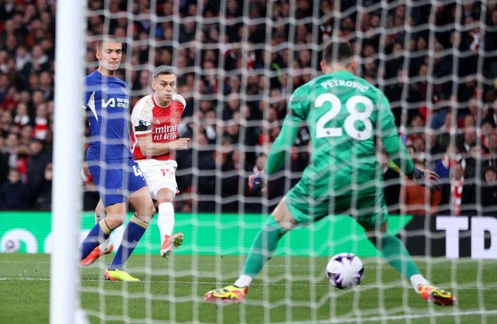 Arsenal bantai Chelsea 5-0 di Emirates Stadiu, Rabu (24/4/2024). (chelseafc.com).