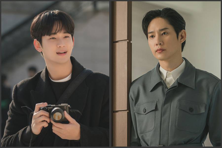 Kim Soo Hyun dan Park Sung Hoon di Queen of Tears (twitter.com/CJnDrama)