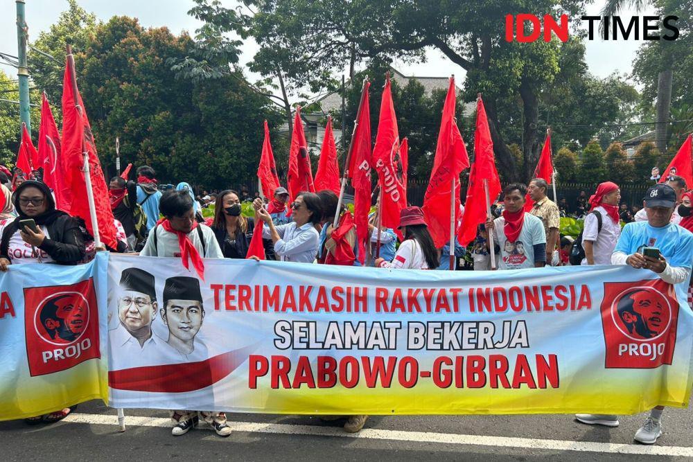 Projo: Tak Terbukti Curang, Prabowo Mutlak Disahkan Jadi Presiden