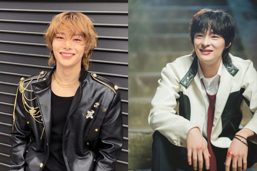 7 Potret Kemiripan Song Geon Hee Lovely Runner dan I.N SKZ, bak Kembar