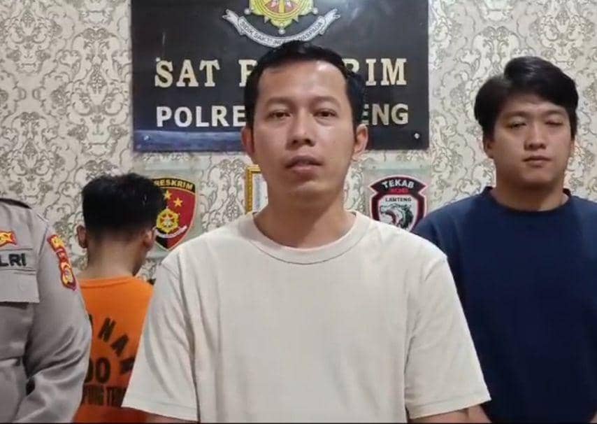 Kasatreskrim Polres Lampung Tengah, AKP Nikolas Nagas Yudhi Kurnia dikonfirmasi, Rabu (24/4/2024). (IDN Times/Istimewa).