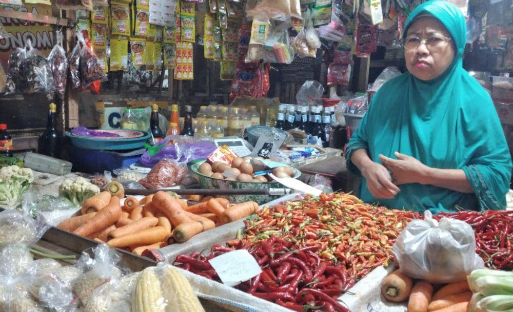 Aktivitas jual beli di Pasar Caruban Baru Madiun. IDN Times/ Riyanto