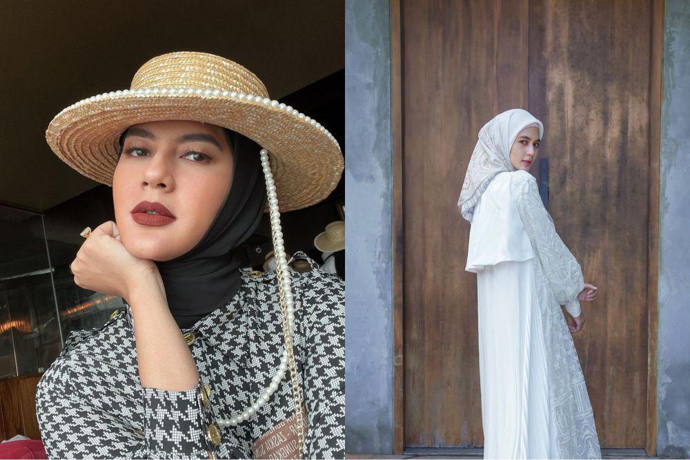 10 Ide Gaya Hijab ala Paula Verhoeven, Kekinian untuk Pemula