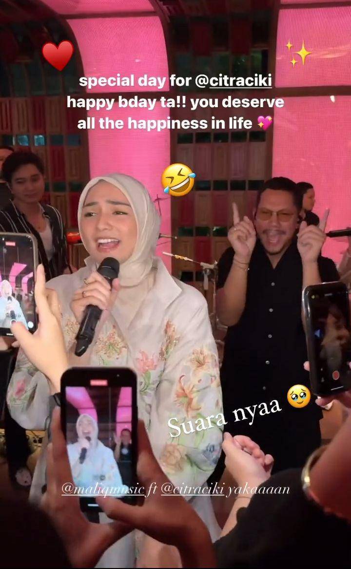 Kejutan ultah Citra Kirana (Instagram.com/citraciki)
