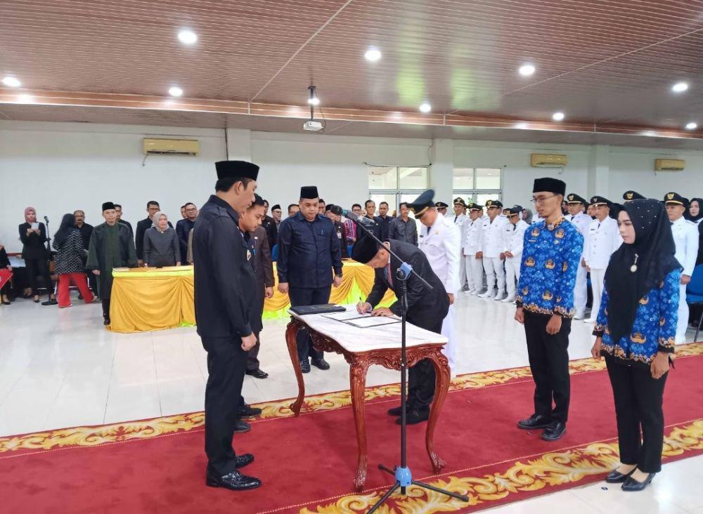 SK Pelantikan 184 Pejabat Struktural di OKU Selatan Dicabut