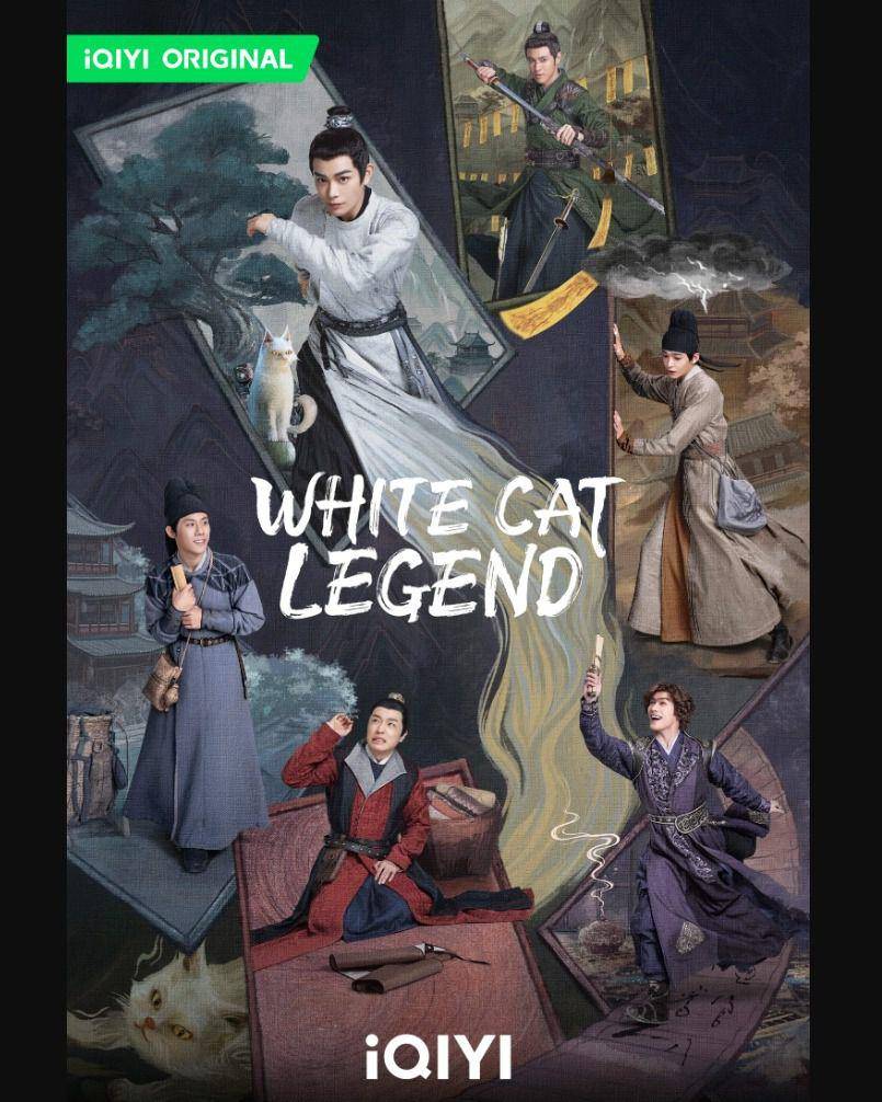 poster drama White Cat Legend (instagram.com/iqiyi_indonesia)