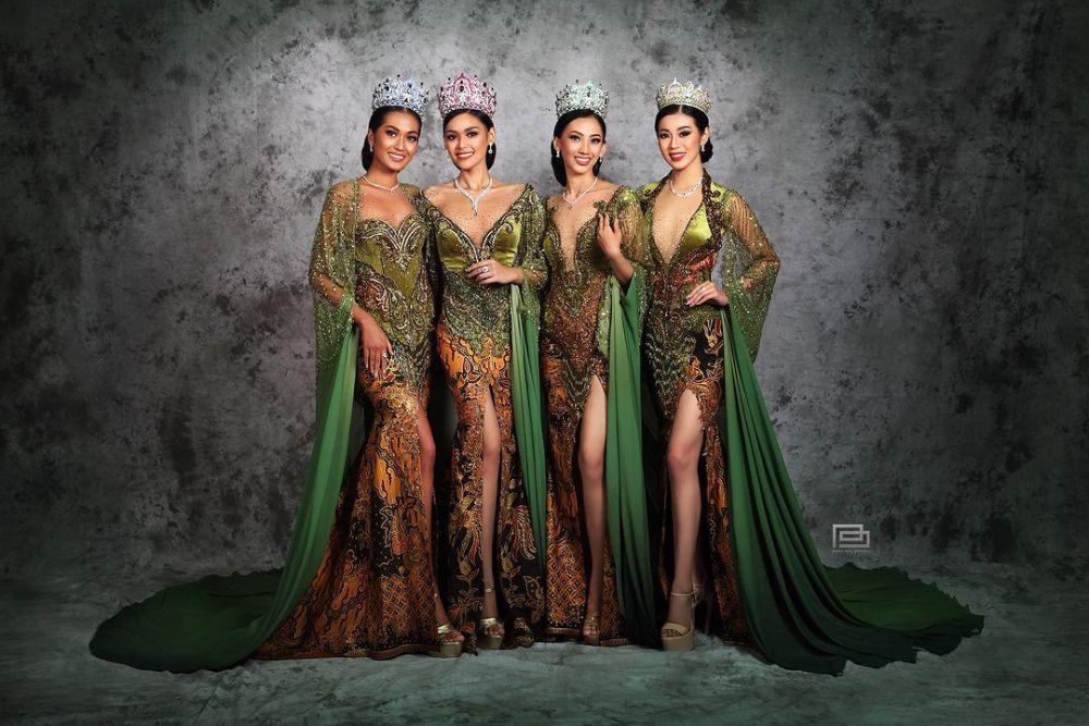 8 Ragam Kebaya ala TOP 4 Puteri Indonesia 2024, Pancarkan Kilau Anggun