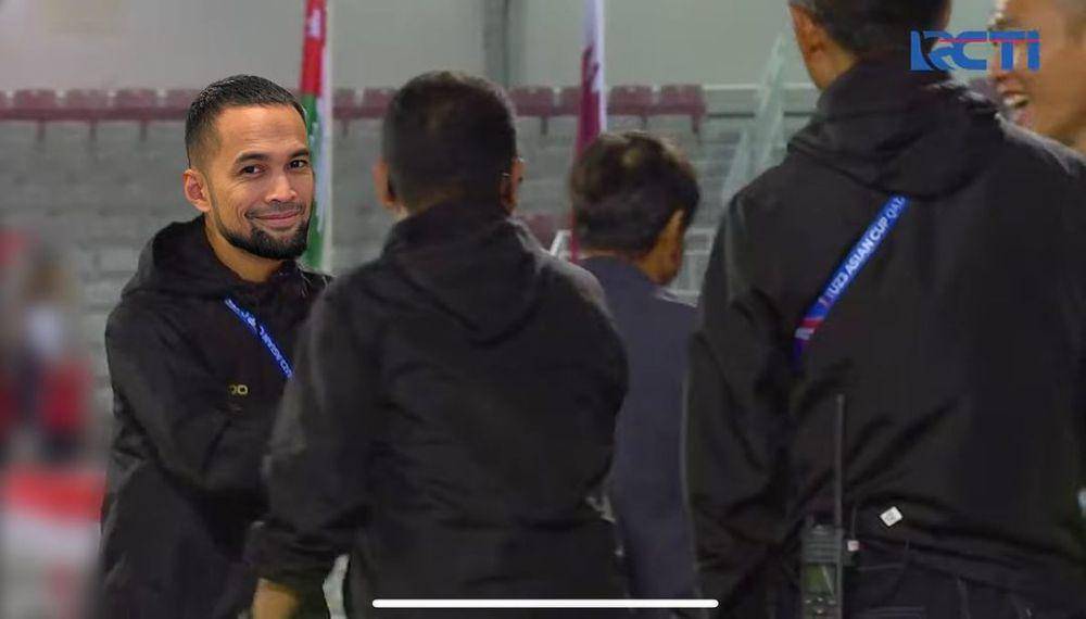 potret editan Teuku Wisnu nimbrung saat Timas U-23 menang lawan Yodanina U-23 (instagram.com/teukuwisnu)