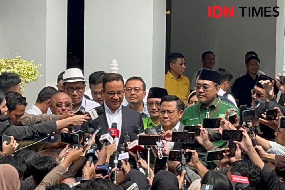 Hadiri Penetapan Prabowo-Gibran, Cak Imin Singgung Revisi UU Pemilu