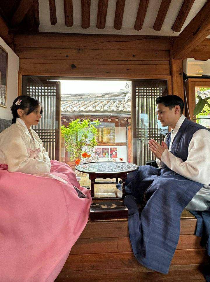 potret Afgan liburan di Korea (instagram.com/nayaanindita)