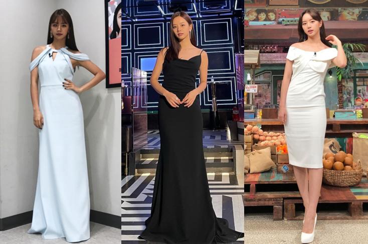 11 Inspirasi Dress Pesta ala Lee Hyeri, Simpel dan Elegan