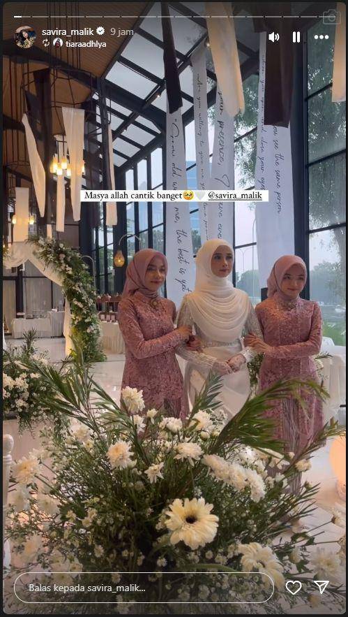 Pernikahan Savira Malik dan Raifq Iqbal (Instagram.com/savira_malik)