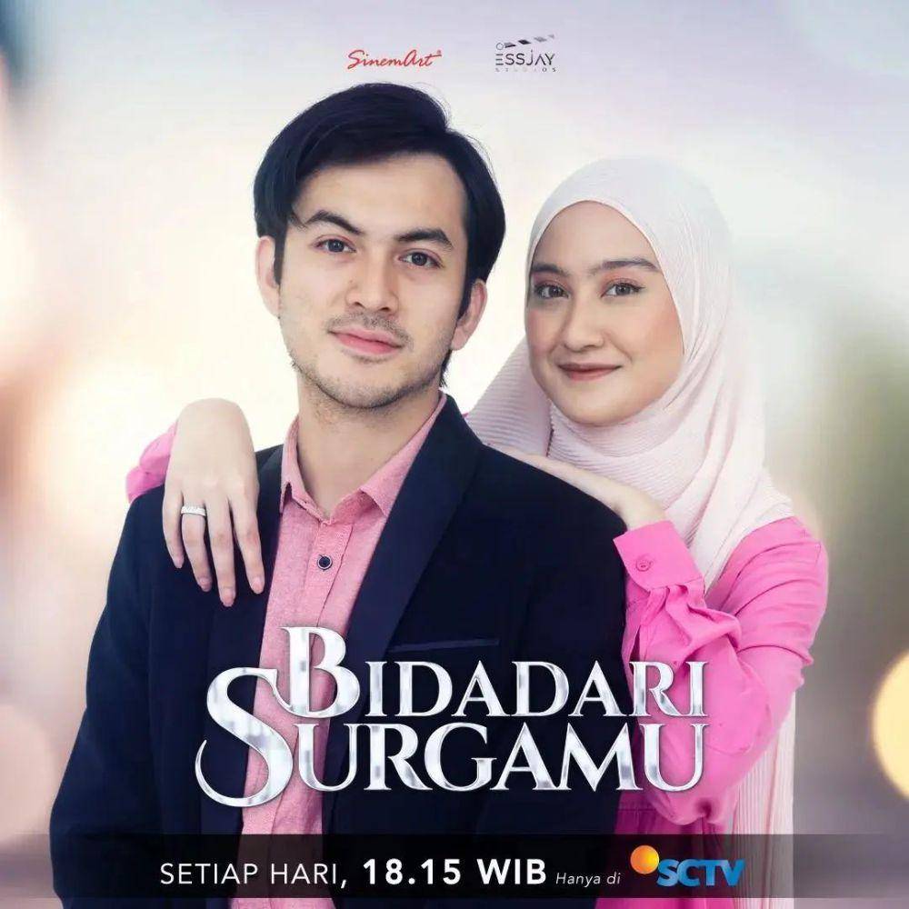 potret kedekatan Rizky Nazar dan Salshabilla Adriani di sinetron (instagram.com/bidadari.surgamu.sctv)