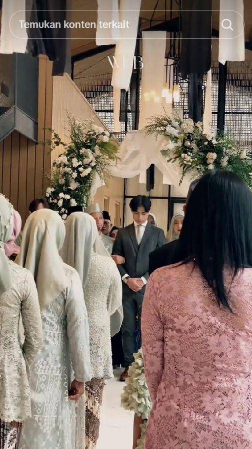 Pernikahan Savira Malik dan Raifq Iqbal (TikTok.com/weddingdesignbogor)