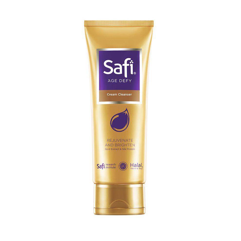 Safi Age Defy Anti Aging Cream Cleanser (shopee.co.id/namii.beautystore)