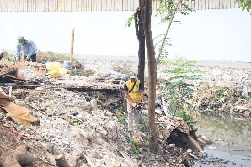 Penataan Pasar Sipon Cipondoh, Drainase Mulai Diperbaiki
