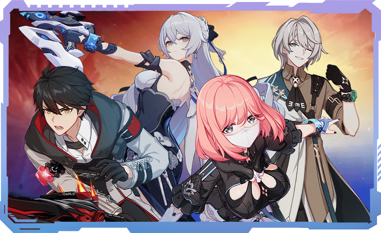 empat karakter Honkai Impact 3  (dok. HoYoverse/Honkai Impact 3)