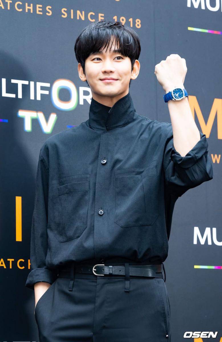 potret Kim Soo Hyun di event MIDO (dok. OSEN)