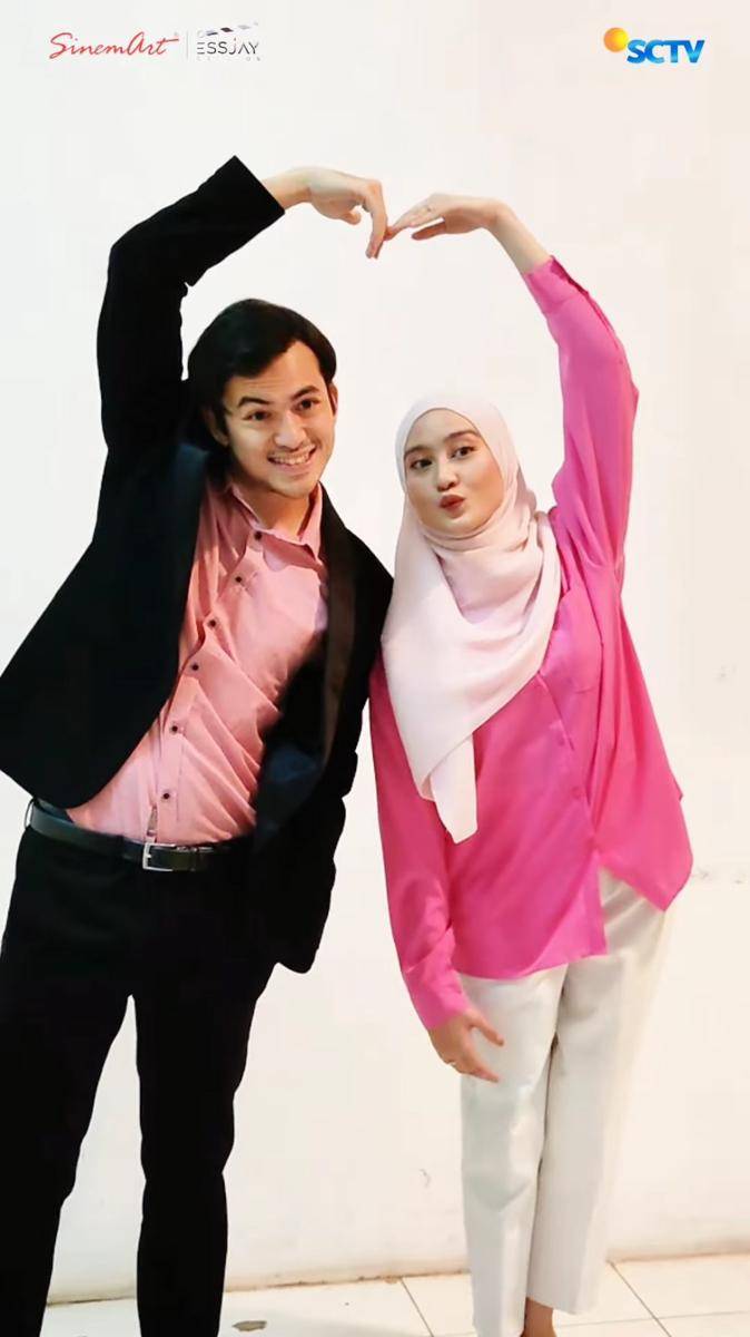 potret kedekatan Rizky Nazar dan Salshabilla Adriani di sinetron (instagram.com/bidadari.surgamu.sctv)