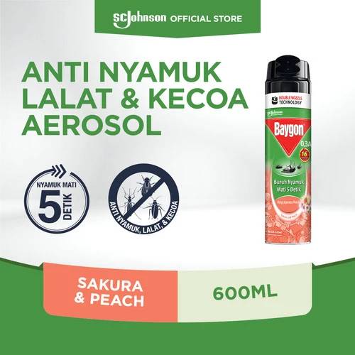 ilustrasi produk obat nyamuk Baygon. (tokopedia.com/scjohnson)