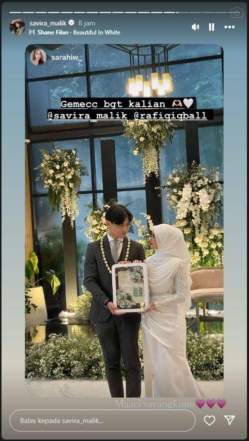 Pernikahan Savira Malik dan Raifq Iqbal (Instagram.com/savira_malik)