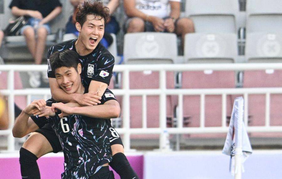 Striker Korea Selatan U-23, Lee Young Jun. (X/@theKFA).